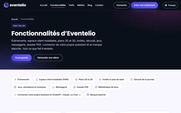 Fonctionnalités