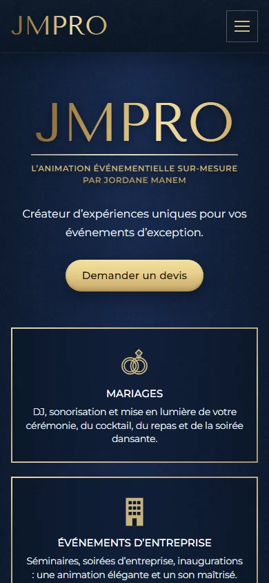Accueil (mobile)