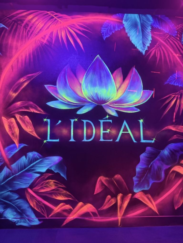 Fresque L Ideal - lotus - L IDEAL SAUNA, Agen